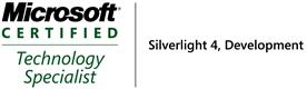 Roboblob's Silverlight 4 Microsoft Certificate